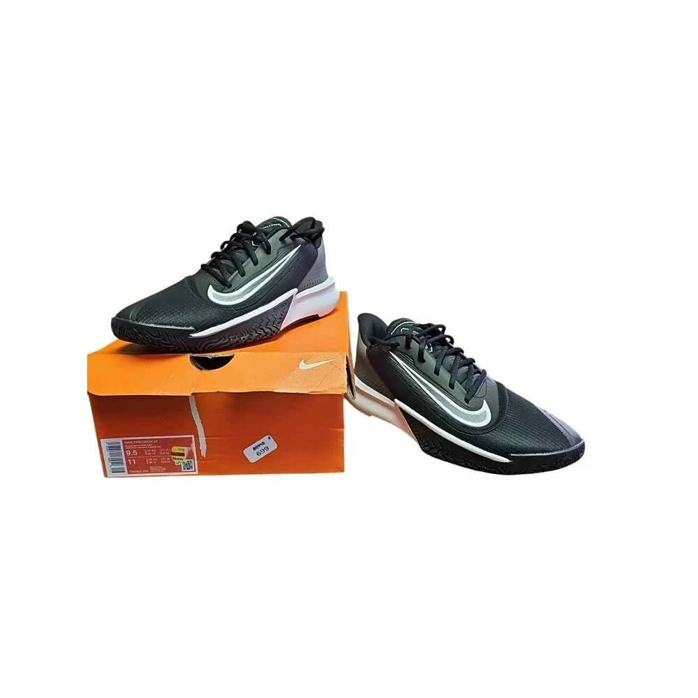 Nike Precision V II 'Black / White' Men's Size‎ 9.5 New
